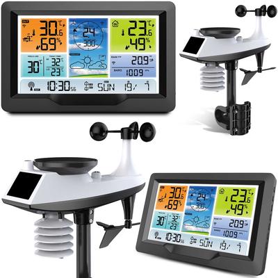 Графитовая метеостанция BD-905 с дисплеем