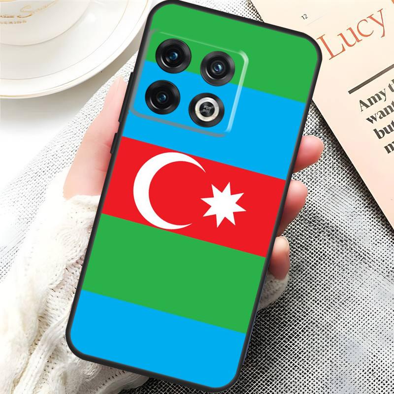 Azerbaijan Flag Coat of Arms Cover For OnePlus 15 13 13R 13T 12 12R 10T 11 10 Pro OnePlus Nord CE 5 3 4 Lite N20 N30 Case