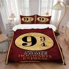 Custom Textile Light Shadow Bedding 3 Piece Set HD Print Duvet Cover Pillowcases for Teens Adult Bedroom Decoration
