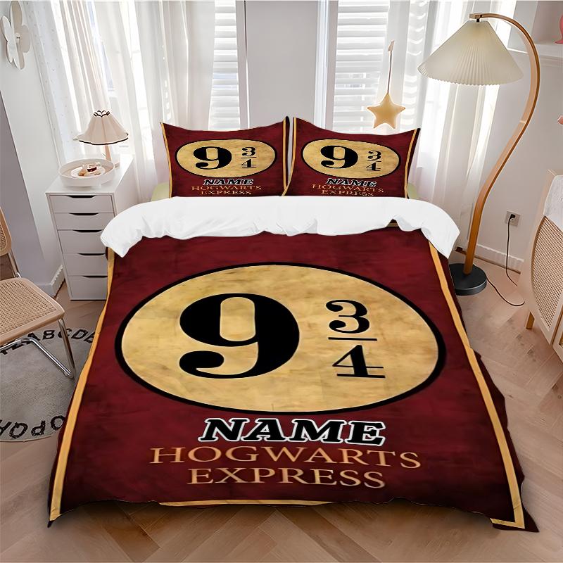 Custom Textile Light Shadow Bedding 3 Piece Set HD Print Duvet Cover Pillowcases for Teens Adult Bedroom Decoration