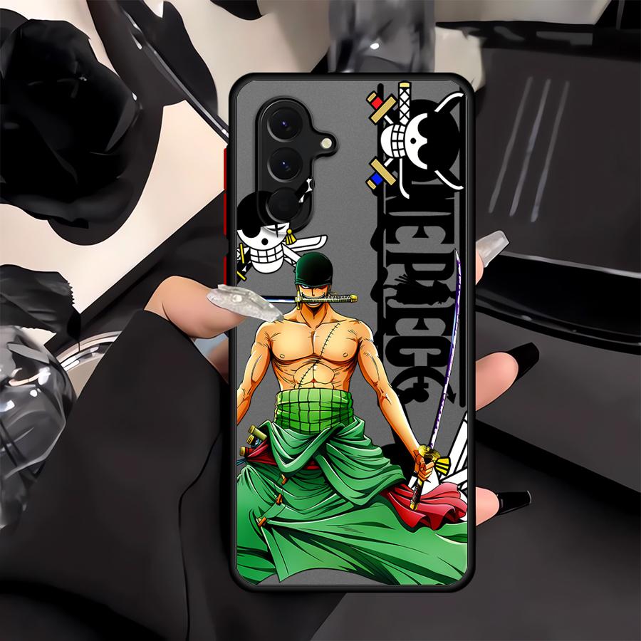 Крутой чехол для телефона One Piece с Луффи для Samsung Galaxy A53 A16 A15 A35 A34 A36 A56 A55 A52S A72 A73 A33 A14 A23 A17 A52 A54