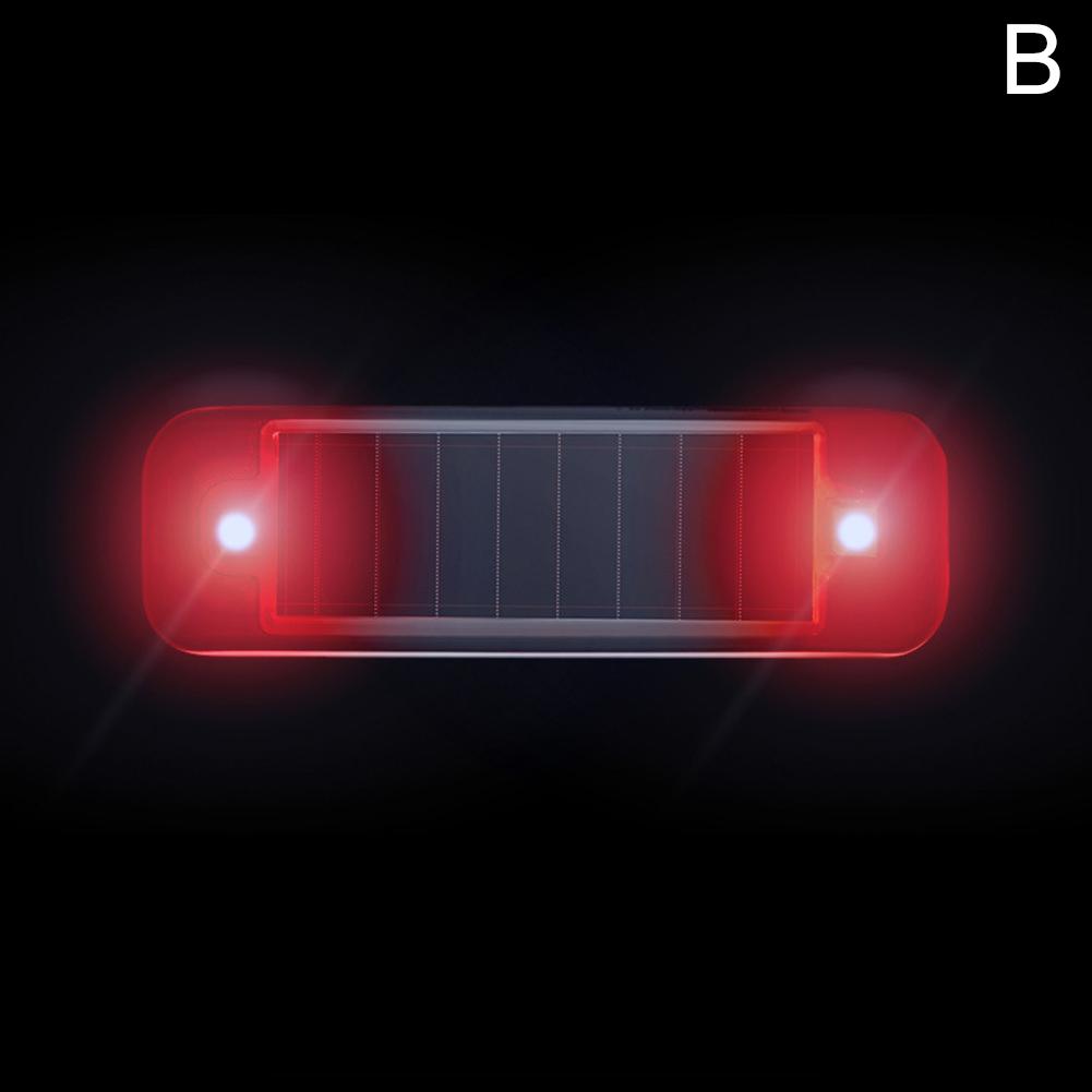 Автомобильная солнечная противоугонная лампа, стробоскопический сигнал, система безопасности, универсальная вспышка, предупреждение, светодиодная сигнальная лампа, автомобильные аксессуары