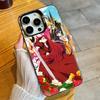 Anime The H-Heretical Last Boss Q-Queen Phone Case For iPhone 16 17 15 14 12 13 Pro Max Black Candy Matte Shockproof Cover
