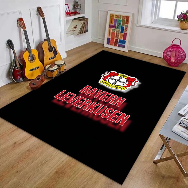 Bayer Leverkusen Printed Area Rug Carpet for Bedroom Living Room Home Decor Rugs Mat Non Slip Mat Rug for Bedside