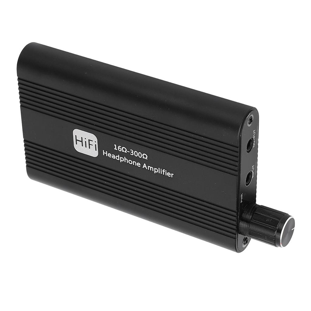 Портативный усилитель для наушников HiFi с регулировкой громкости и басами, перезаряжаемые наушники HiFi 3,5 мм