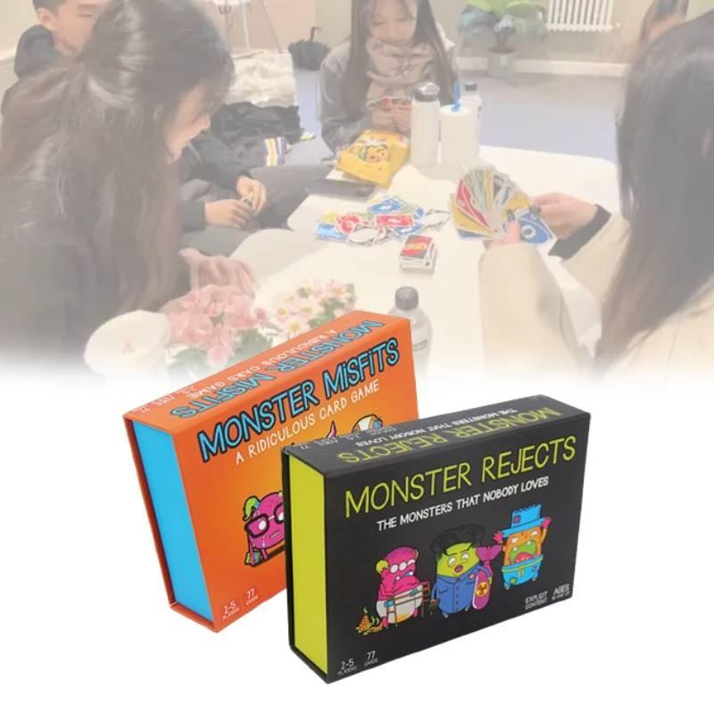 Rejects Misfits Monster Board Games Family Party Casual Play Fun Props Gift Kids