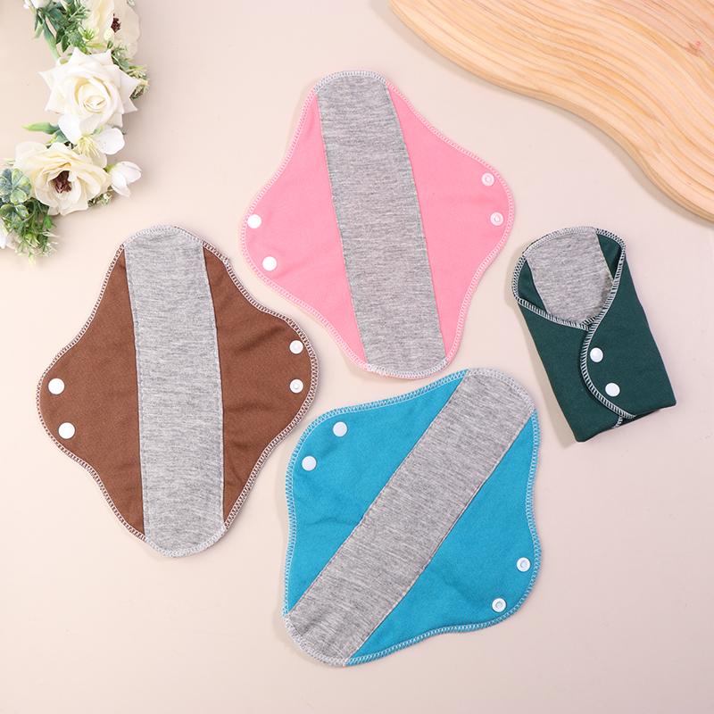 Тонкие тканевые прокладки Мягкие хлопковые моющиеся женские ежедневные прокладки Гигиенические прокладки Салфетки Ежедневные многоразовые менструальные гигиенические прокладки