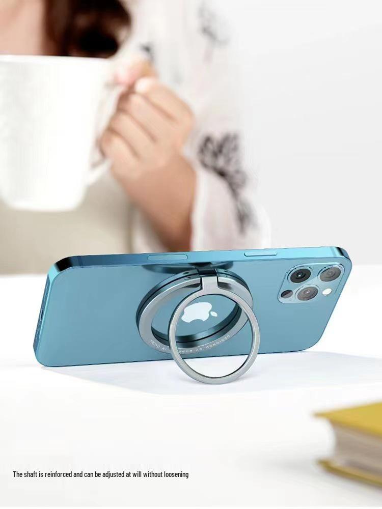 Магнитная металлическая подставка для телефона MagSafe с бумажной упаковкой