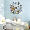 12 дюймов 30 см Гостиная Голова оленя Модный Современный Минималистичный Художественный Декор Креативные Кварцевые Часы Настенные Часы