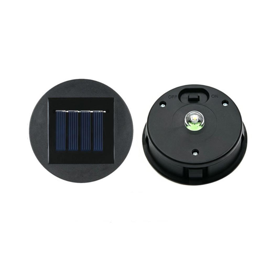 Waterproof Solar Light Lid Hollow Pattern Solar Lamp Shade For Outdoor Hanging Lights