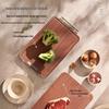 Bear Antibacterial Ebony Wood Chopping Board