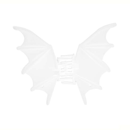 1/2Pcs Gothic Style Bat Hair Claw Spooky Goth Bats Wings Hairpin Women Halloween Metal Hair Accessories