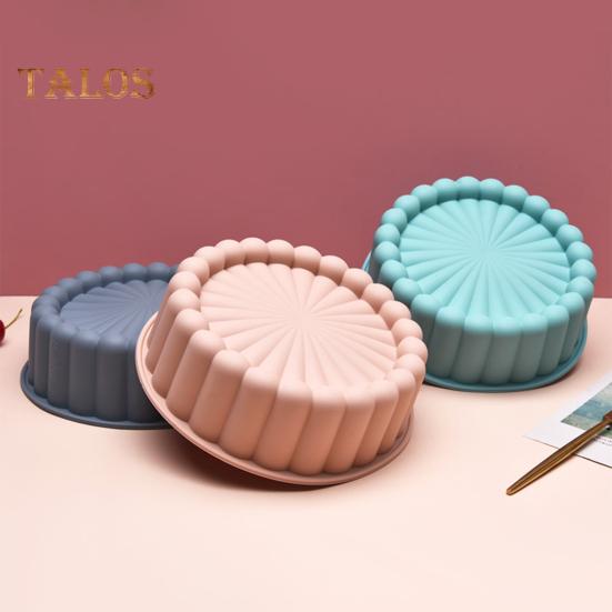 Форма для выпечки, гибкая, безопасная для мытья в посудомоечной машине, мягкая, прочная, прозрачная текстура, форма для торта для ресторана