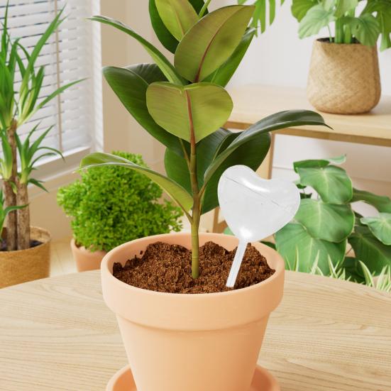 Каплевидная лейка для полива растений, прозрачная, самополив, медленное высвобождение, автоматический полив растений