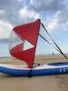 Kayak Portable 42-inch SUP Paddleboard Downwind Sail for Surfboard and Sports Boat.