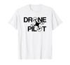 Drone Pilot Captain Airline Wings TShirt Camisa Polyester Material Geometric Letter Plants Slogan Unisex Activewear Casual Tee