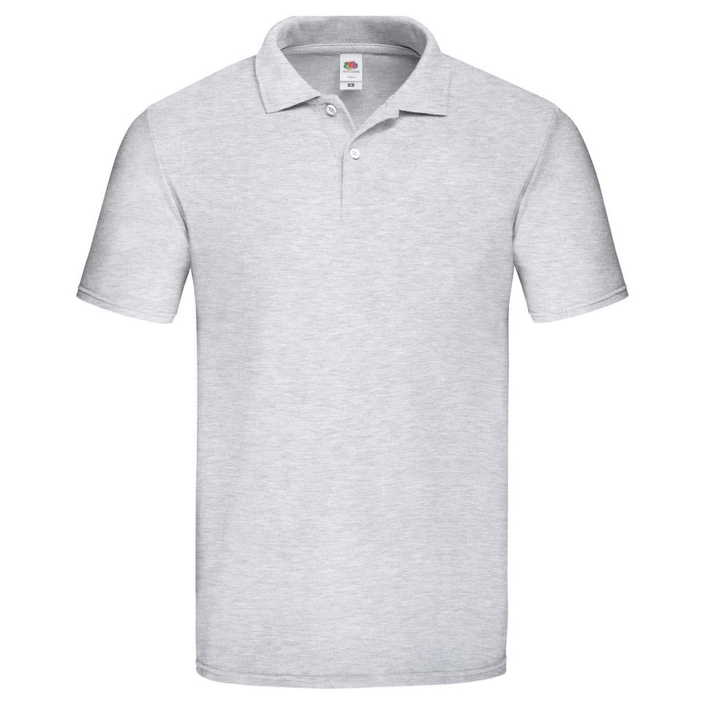 Fruit of the Loom Mens Original Heather Polo Shirt