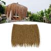 Рулон пальмовой соломы украшает соломенную кровельную панель, утиную слепую травяную плинтусную крышу для рекламы