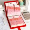 PU Leather Envelop Savings Challenges Book Portable Cash Budget Binder  New Year's Gift