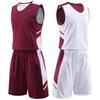 Football training clothes Double-sided basketball clothes set Men's double-sided team clothes Student game sports vest Children's training clothes