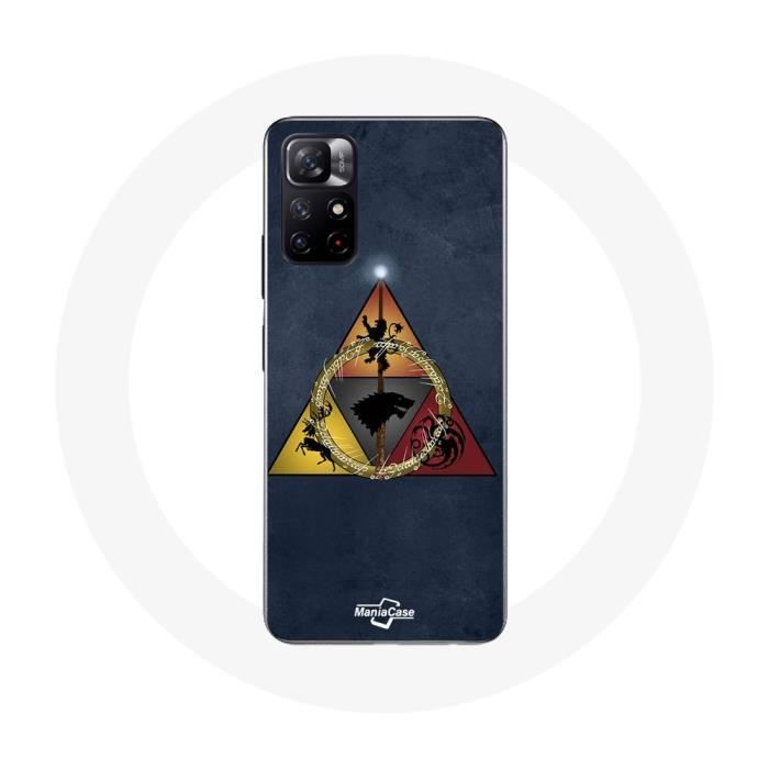 Coque pour Xiaomi Redmi Note 11s 5G - MANIACASE - Game of Thrones - Logo Baratheon - Souple - Mixte