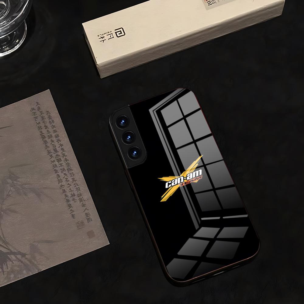 Чехол для телефона Can Am Can-am Team 2025 Стекло Горячий Для Samsung S 25 24 Ultra Plus 23 22 Японская Анимация 21 20 A 34 54 53 Note20 M 5
