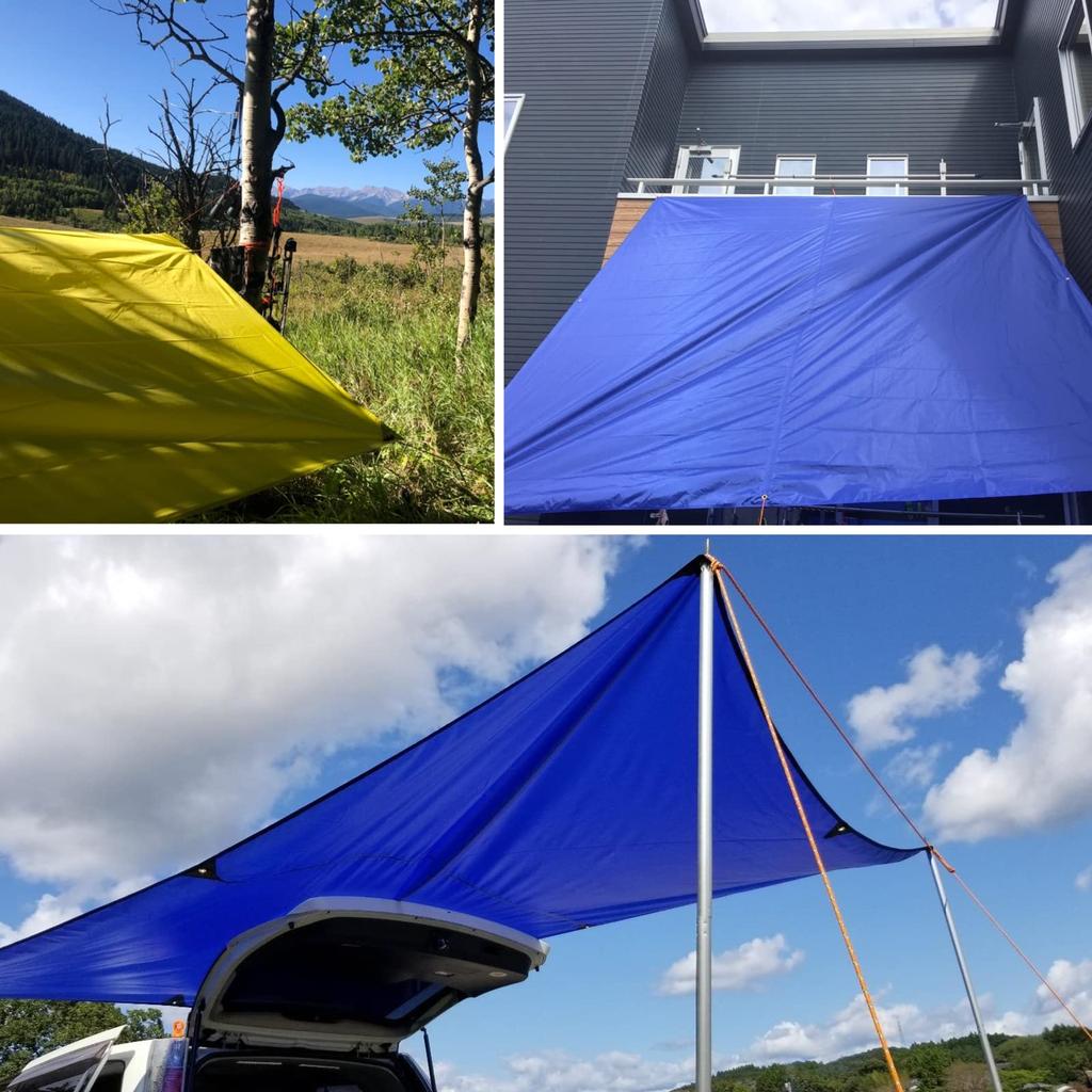 TRIWONDER Уличный водонепроницаемый навес от солнца для кемпинга, тент, палатка, след от ноги, пляжный коврик для пикника, гамак, дождевик S 250x150 (Зеленый - СМ)