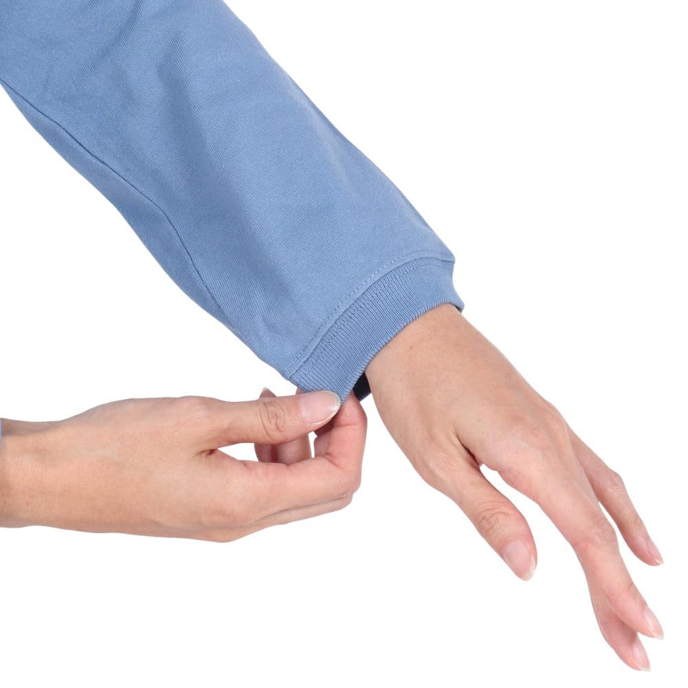 Футболка с логотипом Retro Booby, матовая, синяя [Chums], размер L/S, женская, лейтенант.