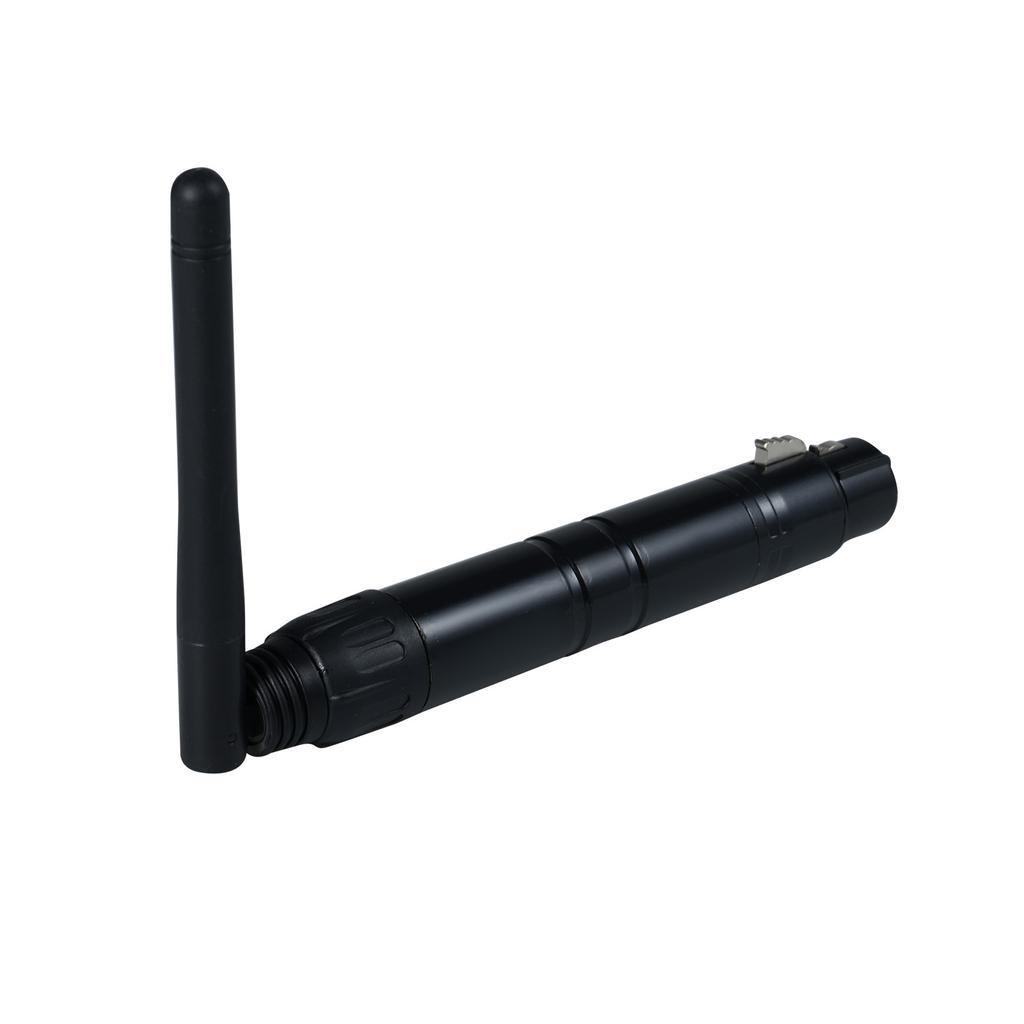 DMX 8PCS Black Metal DMX512 Wireless Dfi DJ 2.4G 7 Receivers & 1 Transmitter Lighting Control for