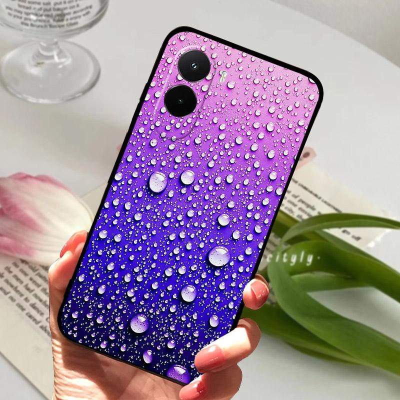 Для Xiaomi Poco M7 Plus PocoM7Plus 5G Чехол Мягкий ТПУ Силиконовый Чехлы для Телефона Для Poco M7 4G M7Plus Чехол Крутой Волк Лев Fundas Coque