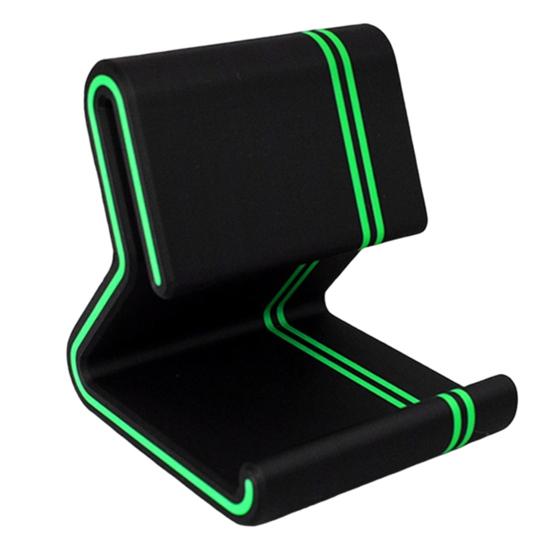 Xiaobudian 3D-печатная подставка для телефона, цветной держатель для проводов с нескользящей основой, регулируемый под разными углами, для горизонтального и вертикального использования, легкая, для рабочего стола