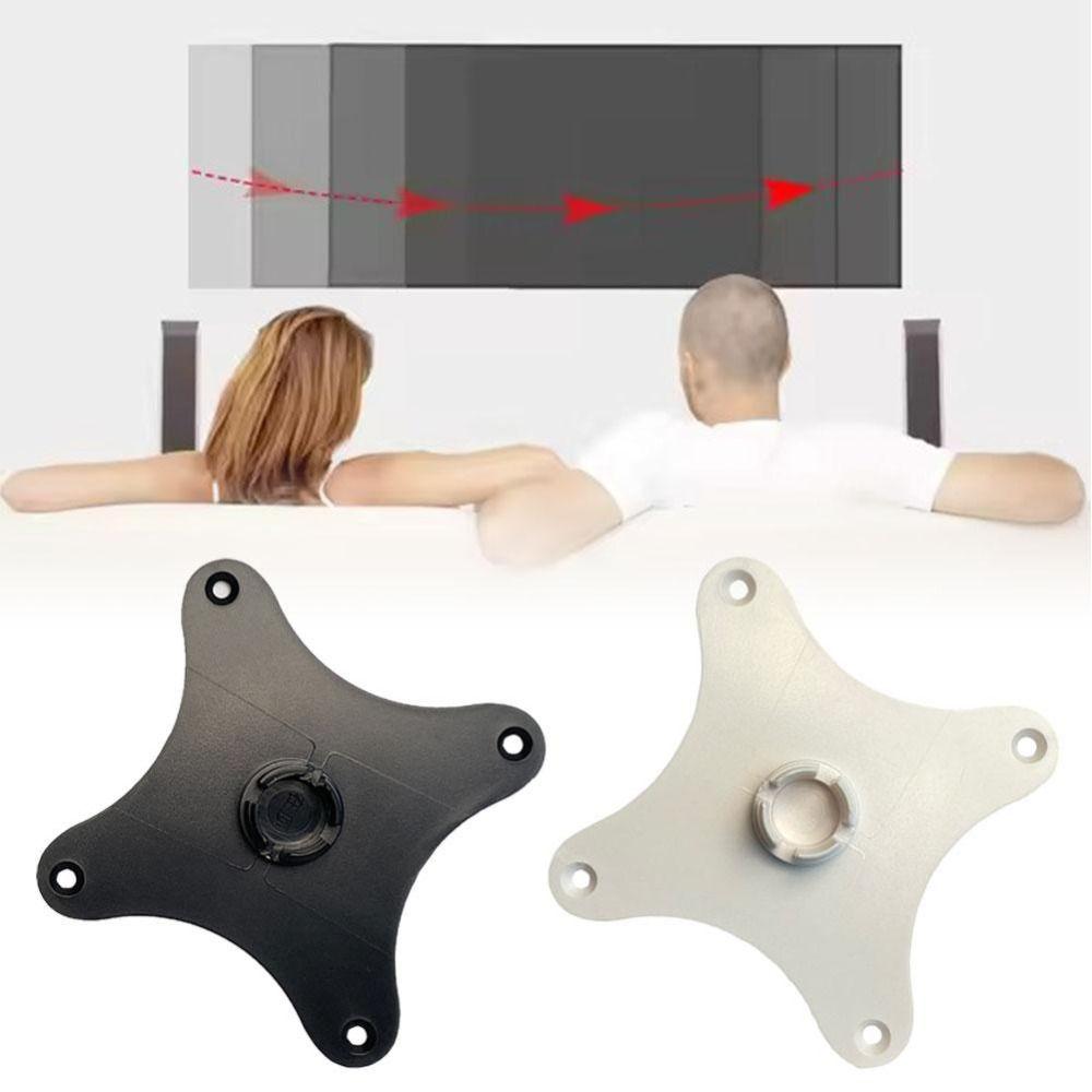 Vesa75 Hole Distance Monitor Stand Stable Support TV Holder Interface 17mm Ball Head Adapter