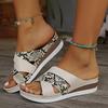 2024 Summer Women Wedges Casual Slippers Slingbacks Comfortable Platform Women Slides
