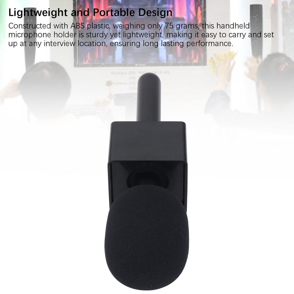 Ручной микрофонный держатель Профессиональный Легкий Снижает Шум Широко Используется Адаптер для Микрофона для Интервью Компактный для Микрофона 1/2