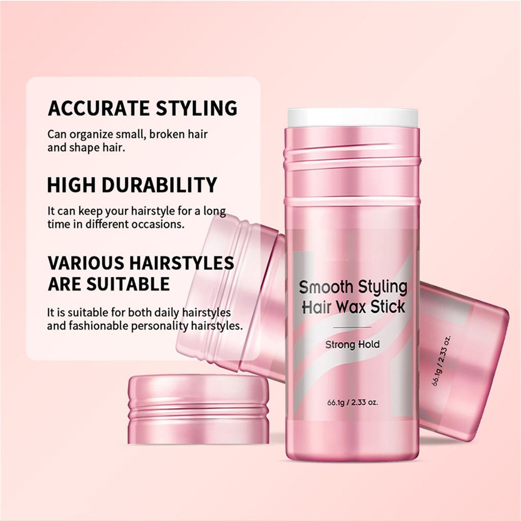 Styling Wax Stick 66.1g Broken Hair Finishing Cream Anti-frizzy Long-lasting Styling Wax