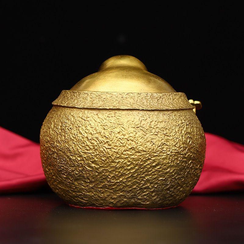 Украшение Будды Майтрейи в китайском стиле из чистой меди с большим животом и улыбающейся статуей Будды для украшения дома и офиса