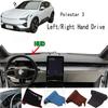 For Polestar 3 SUV EV Dashmat Anti-Slip Dash Mat Dashboard Cover Instrument Panel Sunscreen Pad Ornaments