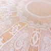 70inch Round Table White Lace Tablecloth Home Beautification Holiday Wedding Dining Table Decoration Mats