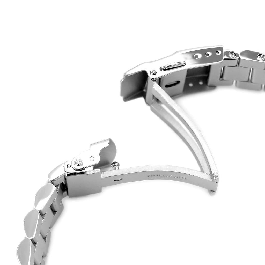 20 мм металлический ремешок для часов из нержавеющей стали с концевой фрезой для Seiko SUMO SBDC069 SBDC031, SBDC033, SBDC049, SBDC057 и т. д.