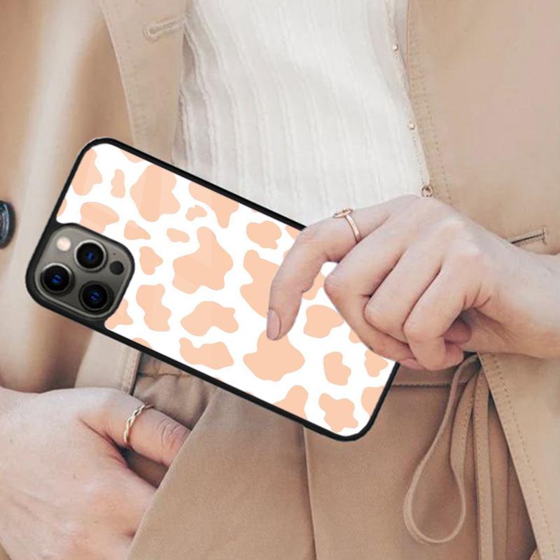Магнитный чехол для телефона с узором «Корова Зебра» для APPLE iPhone 17 Air 16 14 13 12 Pro Max 15 Plus Беспроводная зарядка С чехлом MagSafe