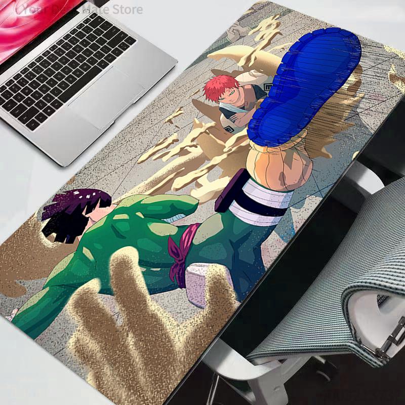 XXL Rubber Large PC Mousepad Gamer Gaming Mouse Pads Naruto Desk Keyboard Mat Computer Laptop Durable Anime