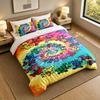 3Pcs Bedding SetBear Soft Bed Sheet and Two Pillowcases Home Bedroom Decor