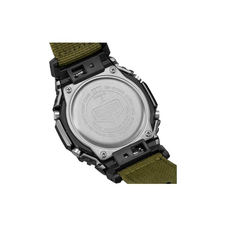 Casio Мужские Черные Часы Серии Полностью Металлические GM-2100CB-3APR GM-2100CB-3APR