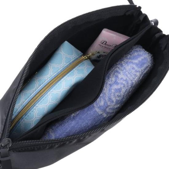 PORTER GIRL Shoulder Bag Sacoche Navy (L) [Cape] 3.