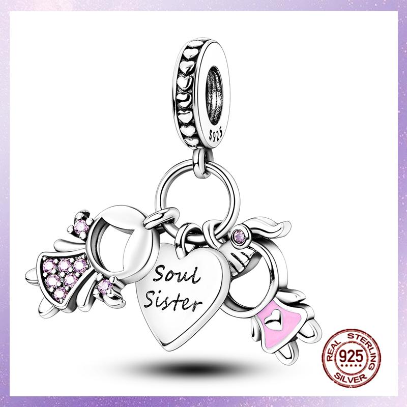 Фиолетовые Шармы Медный Fit Оригинальный Подвесной Браслет Бабочка Стекло Сердце Перо Клип Шарм Подвеска Светящаяся Бусина DIY Ювелирные Изделия