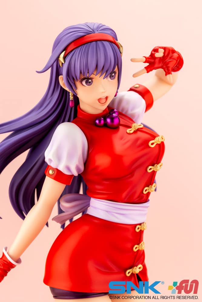 BISHOUJO SNK Bishoujo Athena Asamiya KING OF FIGHTERS в масштабе законченная фигурка, окрашенная в ПВХ SV314 -THE '98-1/7