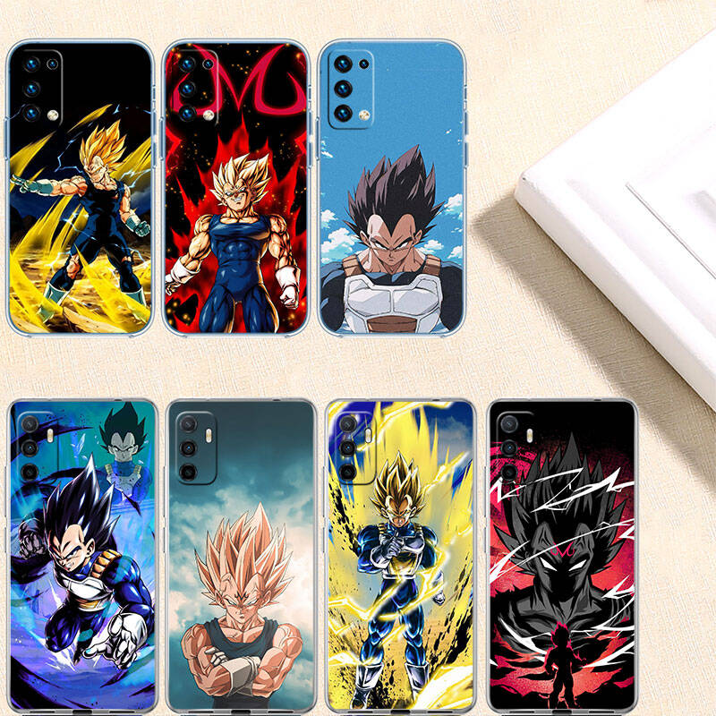 MH50 Dragon Ball Vegeta Case for Motorola E7 G6 G7 G8 G9 Plus Power Play G10 G20 G04 E30 E40 E22 E20 E13 E15 G22 G23 G05 G75 G35 G55