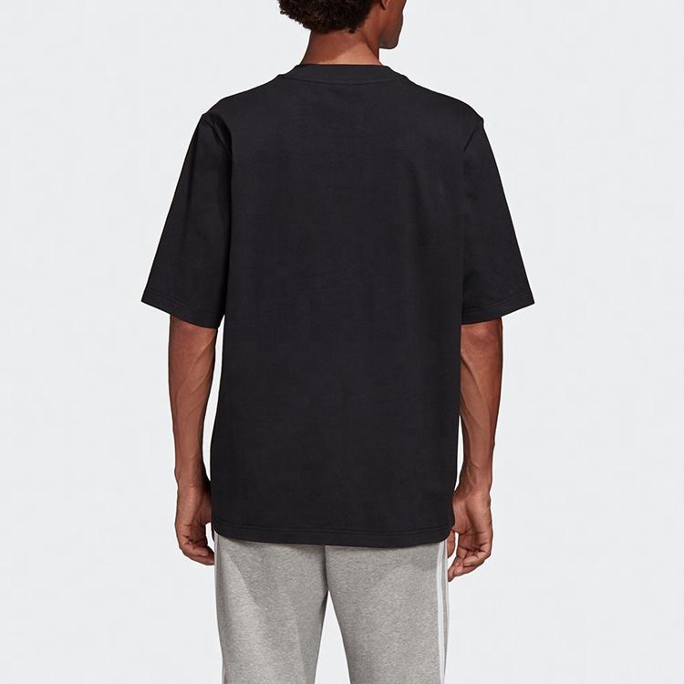 adidas Футболка Originals Graphic Tee с ретро-принтом для мужчин, черная GK7182