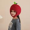 Личи Головной убор Наполненный хлопок Мультяшная шляпа Мягкий дышащий Реквизит для фотосессии Милая шляпа для костюма для выступлений для детей и взрослых