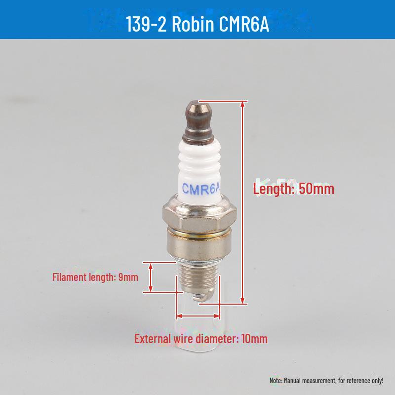 Свечи зажигания и форсунки 168F/190F для двигателей бензопил, генераторов и газонокосилок